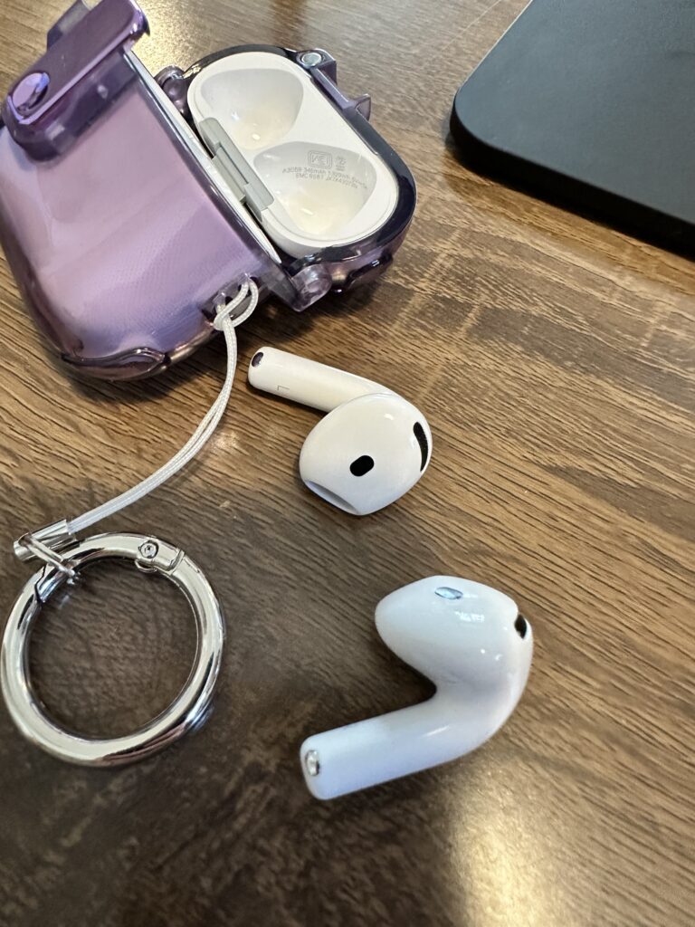 AirPods4のノイキャンはめちゃママの味方だったわ